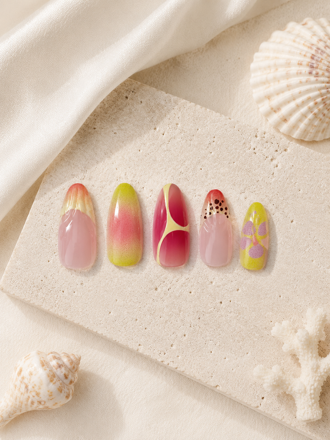 Pink Guava Press On Nails