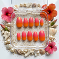 Sunset Sorbet Press On Nails Set
