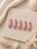 Pink Pearl Press On Nails
