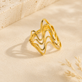 Ocean Current Adjustable Ring