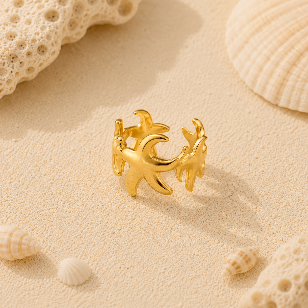 Starfish Cove Adjustable Ring