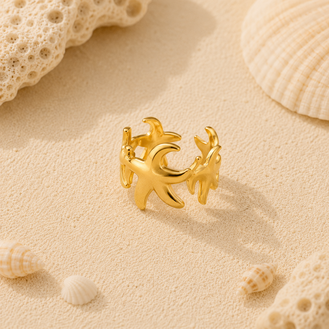 Starfish Cove Adjustable Ring