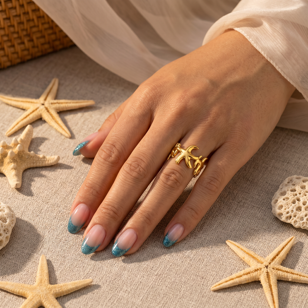 Starfish Cove Adjustable Ring
