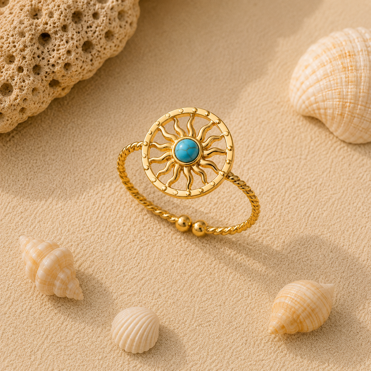 Solara Sea Adjustable Ring