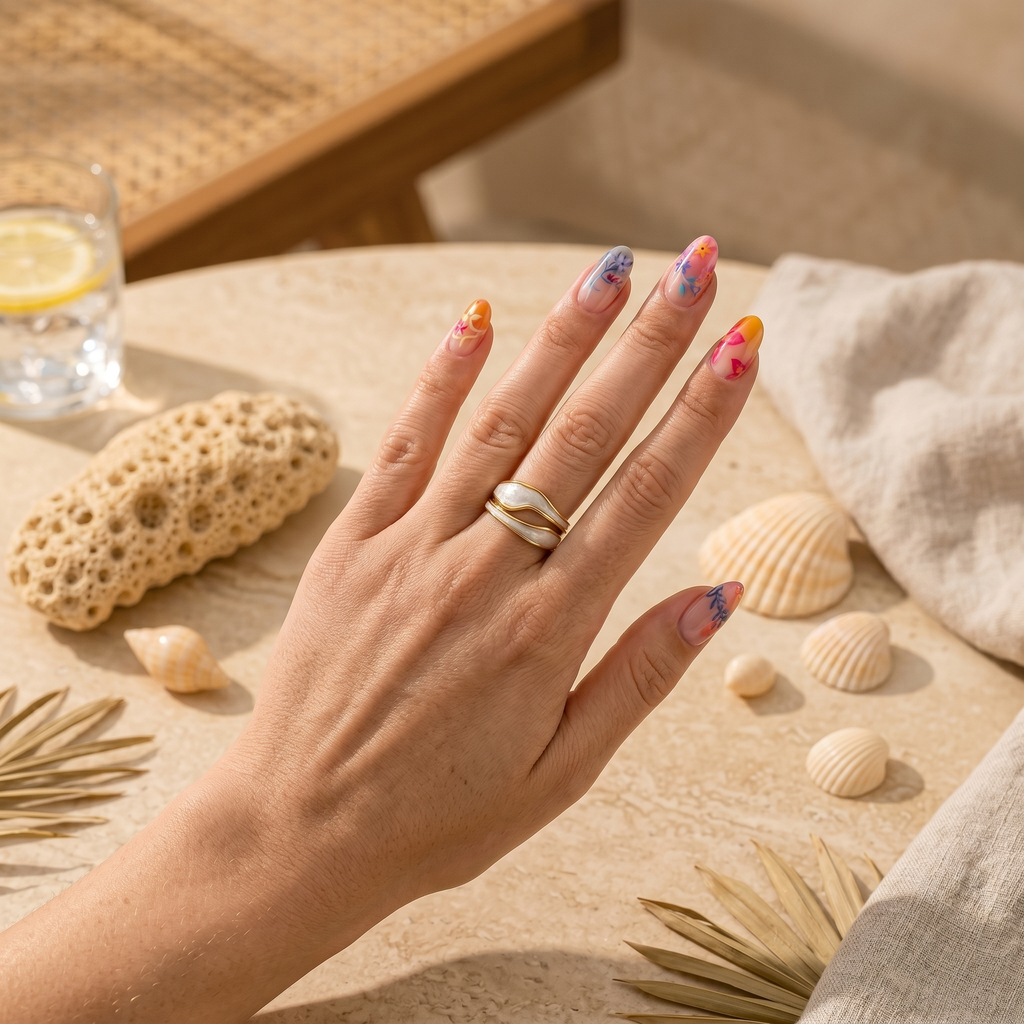 Ivory Dune Adjustable Ring